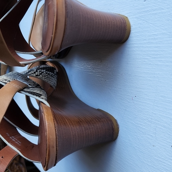 Cole Haan wedges, these are a beautiful shoe for the summer, true to size. - Picture 4 of 5